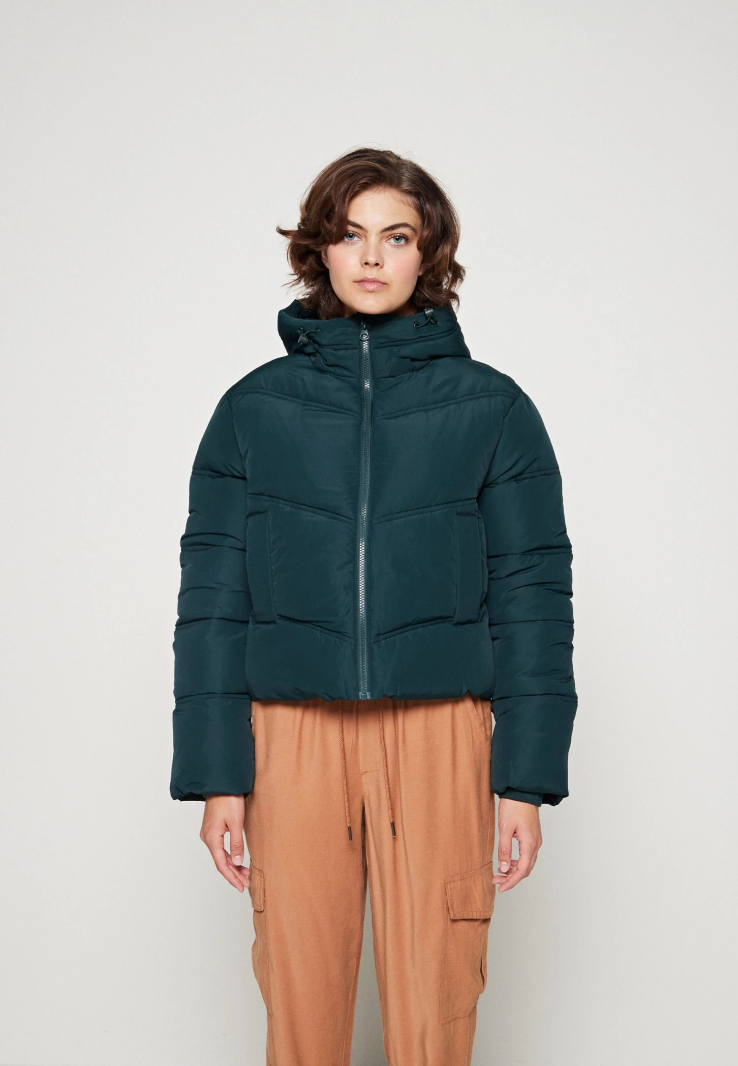 Even&Odd Veste D'Hiver - Dark Green 3 Even&Odd Veste D'Hiver - Dark Green