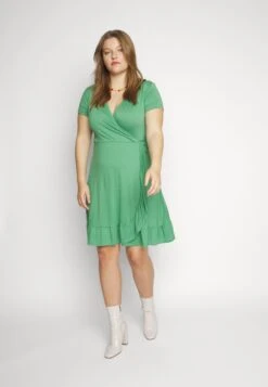 Robe En Jersey - Dark Green 12 Robe En Jersey - Dark Green -Even&Odd 02d2111674b9427d9abc7450e4bda027