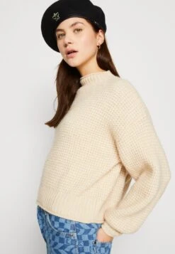 Even&Odd Moss Stitch Jumper - Pullover - Sand -Even&Odd 0b695f83509e45e09426a3904f3cc774