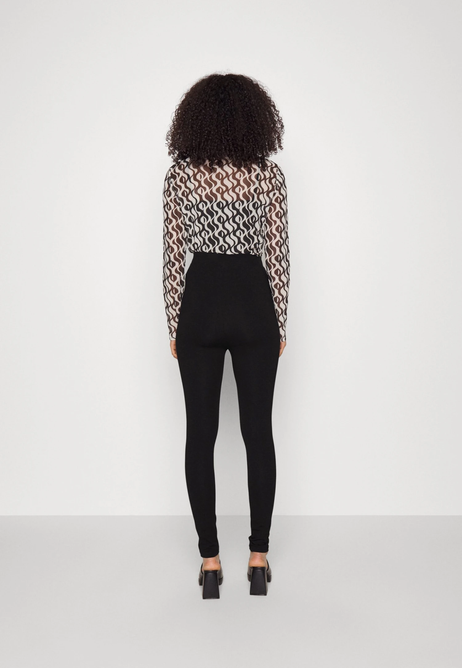 2 Pack - Legging - Black/Mottled Dark Grey 5 2 Pack - Legging - Black/Mottled Dark Grey – Image 3