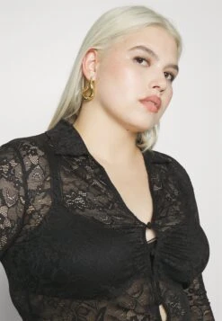 Chemisier - Black -Even&Odd 191fc76d2a9c4bc382b3db32cc48815e