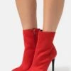 Even&Odd Bottines À Talons Hauts - Red -Even&Odd 19c6a6510c314f359cb39150aefc25b4