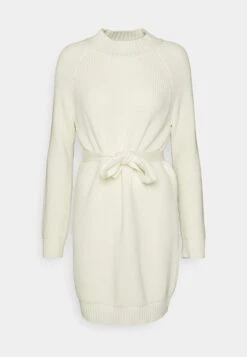 Even&Odd Crew Ausschnitt Ripp Mini Strickkleid Mit Gürtel - Robe Fourreau - White 12 Even&Odd Crew Ausschnitt Ripp Mini Strickkleid Mit Gürtel - Robe Fourreau - White -Even&Odd 1a2df92db6f245f6b704fa3a457194c6