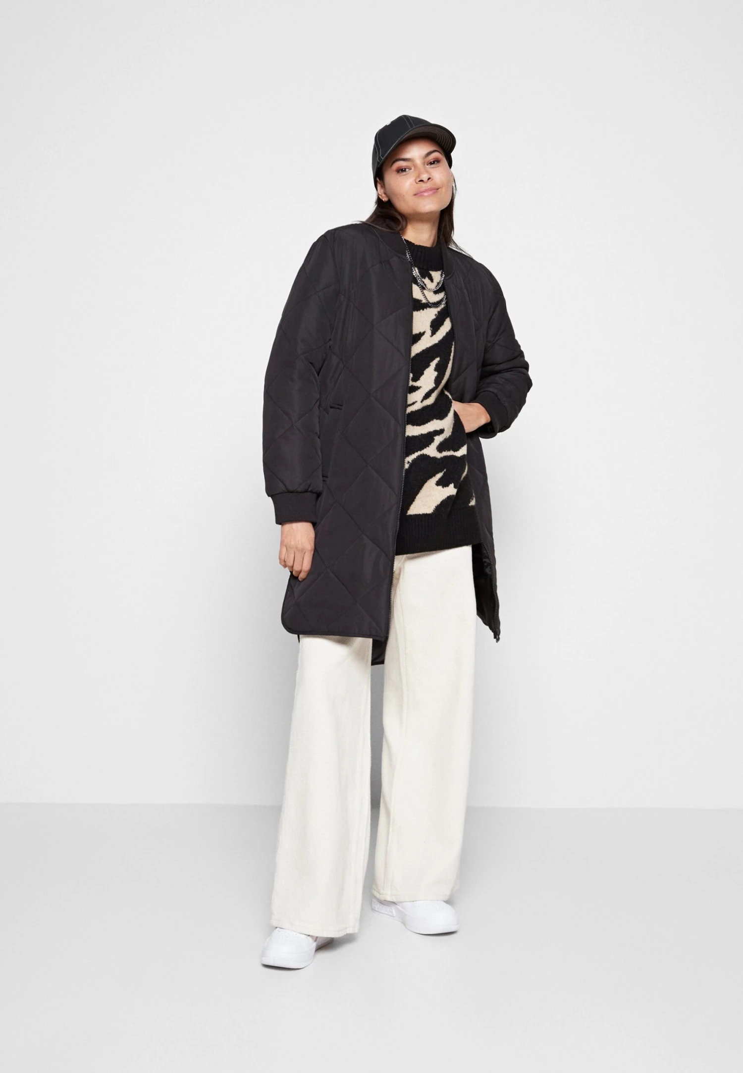 Even&Odd Manteau D'Hiver - Black 4 Even&Odd Manteau D'Hiver - Black â Image 2