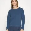Sweatshirt - Dark Blue -Even&Odd 21837278bf7846e0b8bfe69019ea56b5