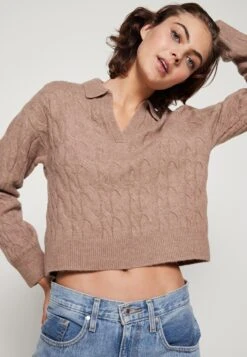 Even&Odd Pullover - Taupe -Even&Odd 225311519df04f62a949a9acbc42640c