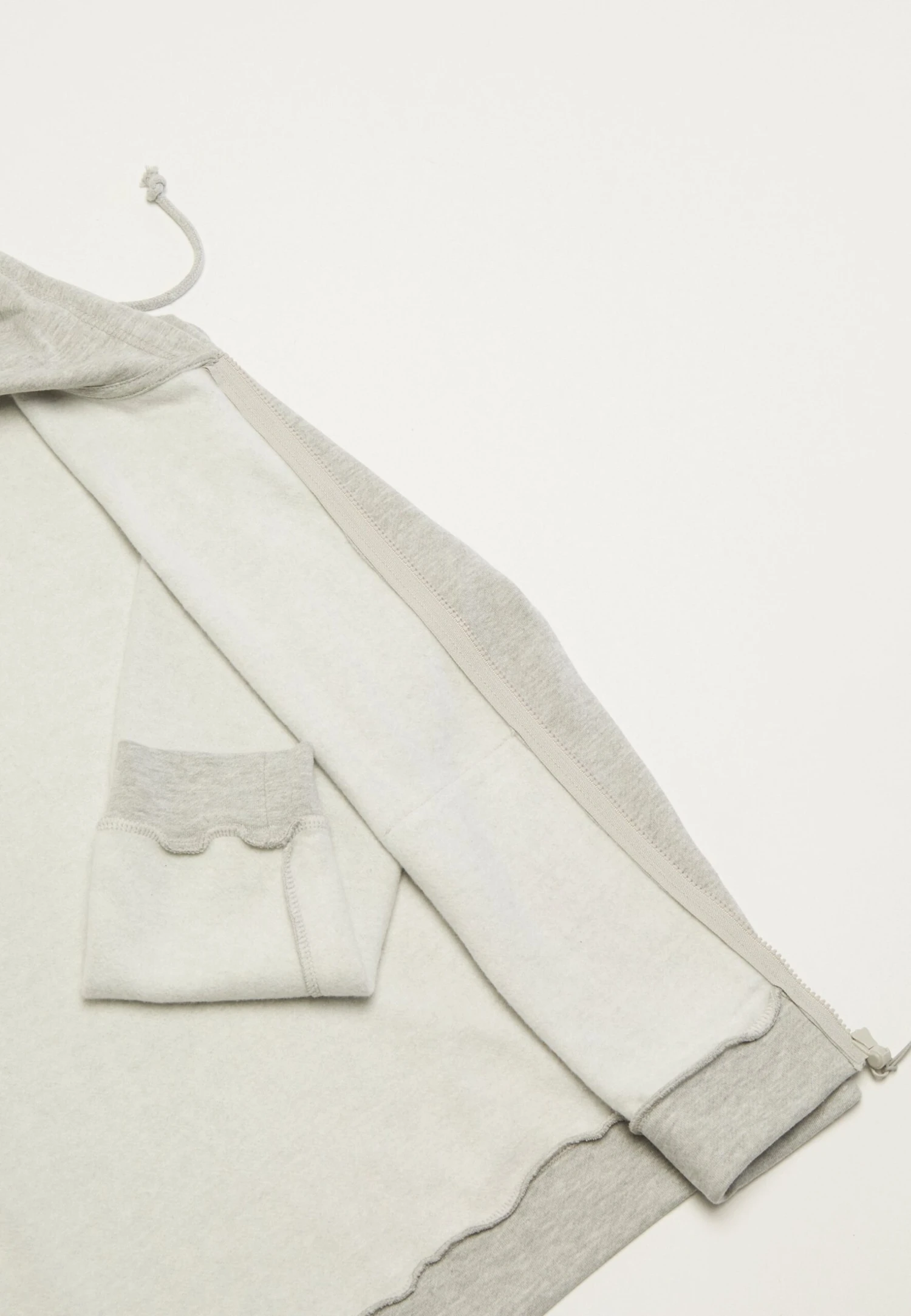 Even&Odd Sweat Zippé - Mottled Grey 13 Even&Odd Sweat Zippé - Mottled Grey – Image 11