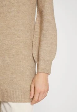 Even&Odd Schulterfrei Mini Strickkleid - Robe Pull - Camel -Even&Odd 2c8a5a2e7d094ce7861fe35609ed7bf9