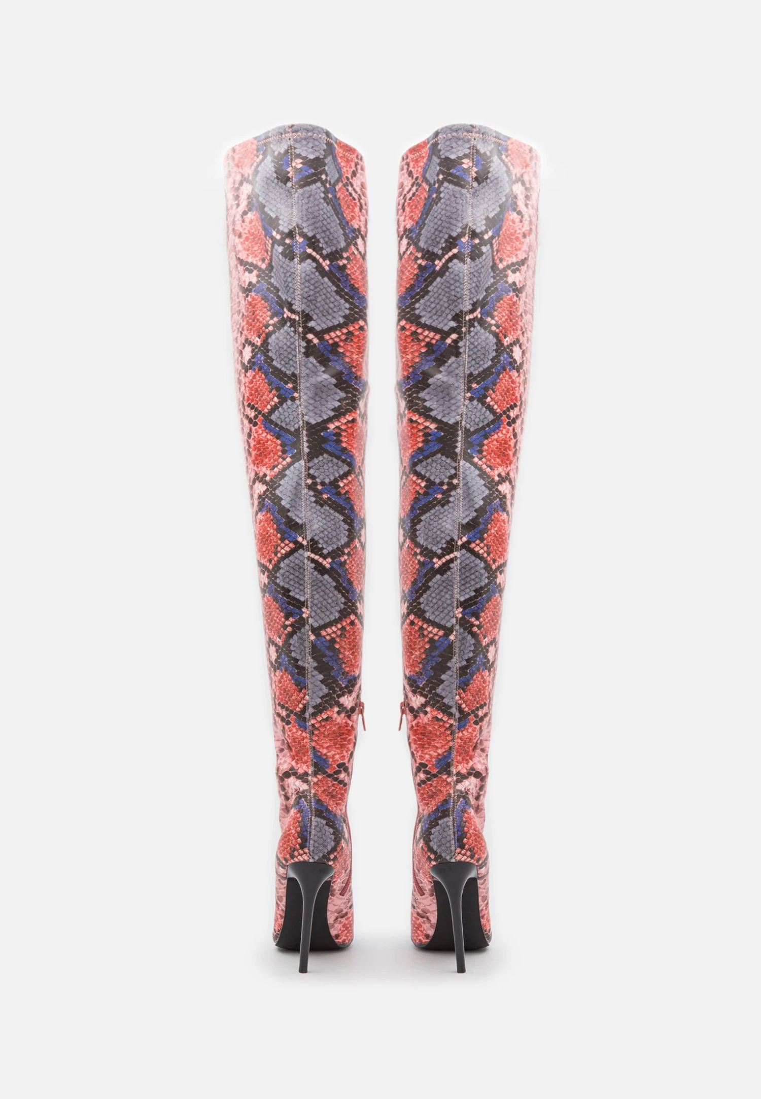 Even&Odd Bottes À Talons Hauts - Red 5 Even&Odd Bottes À Talons Hauts - Red – Image 3