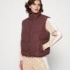 Even&Odd Veste Sans Manches - Dark Brown 1 Even&Odd Veste Sans Manches - Dark Brown -Even&Odd 2d177d69851d4a638d35078042e83f1d