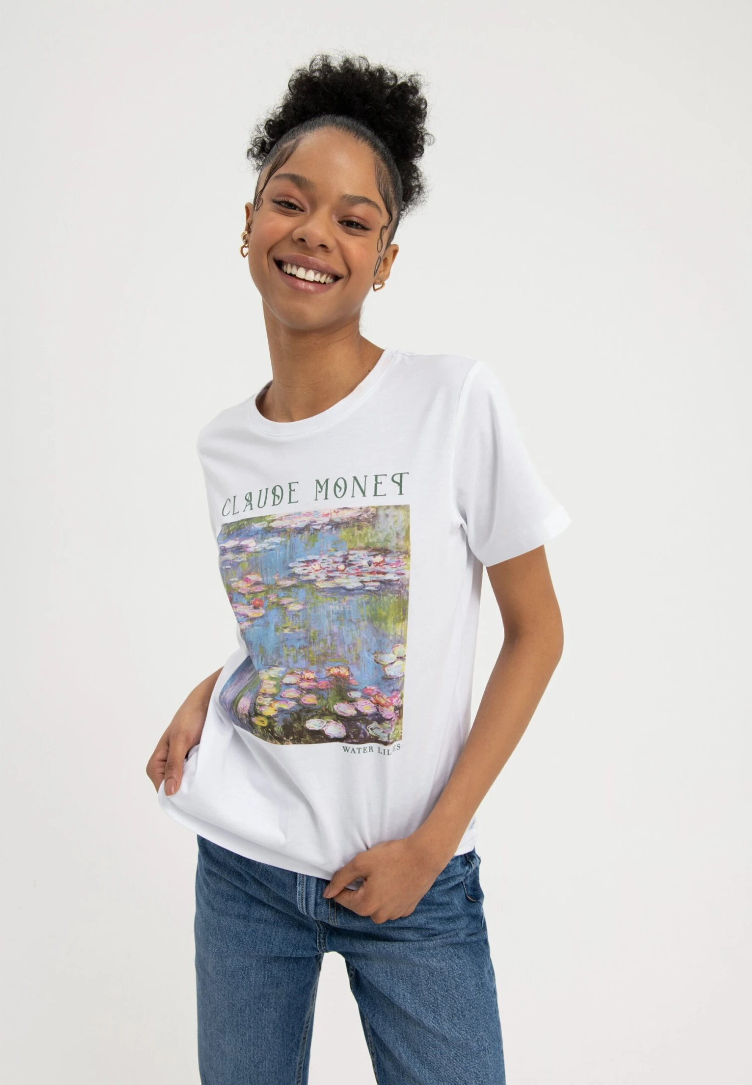 Even&Odd T-Shirt Imprimé - White 3 Even&Odd T-Shirt Imprimé - White