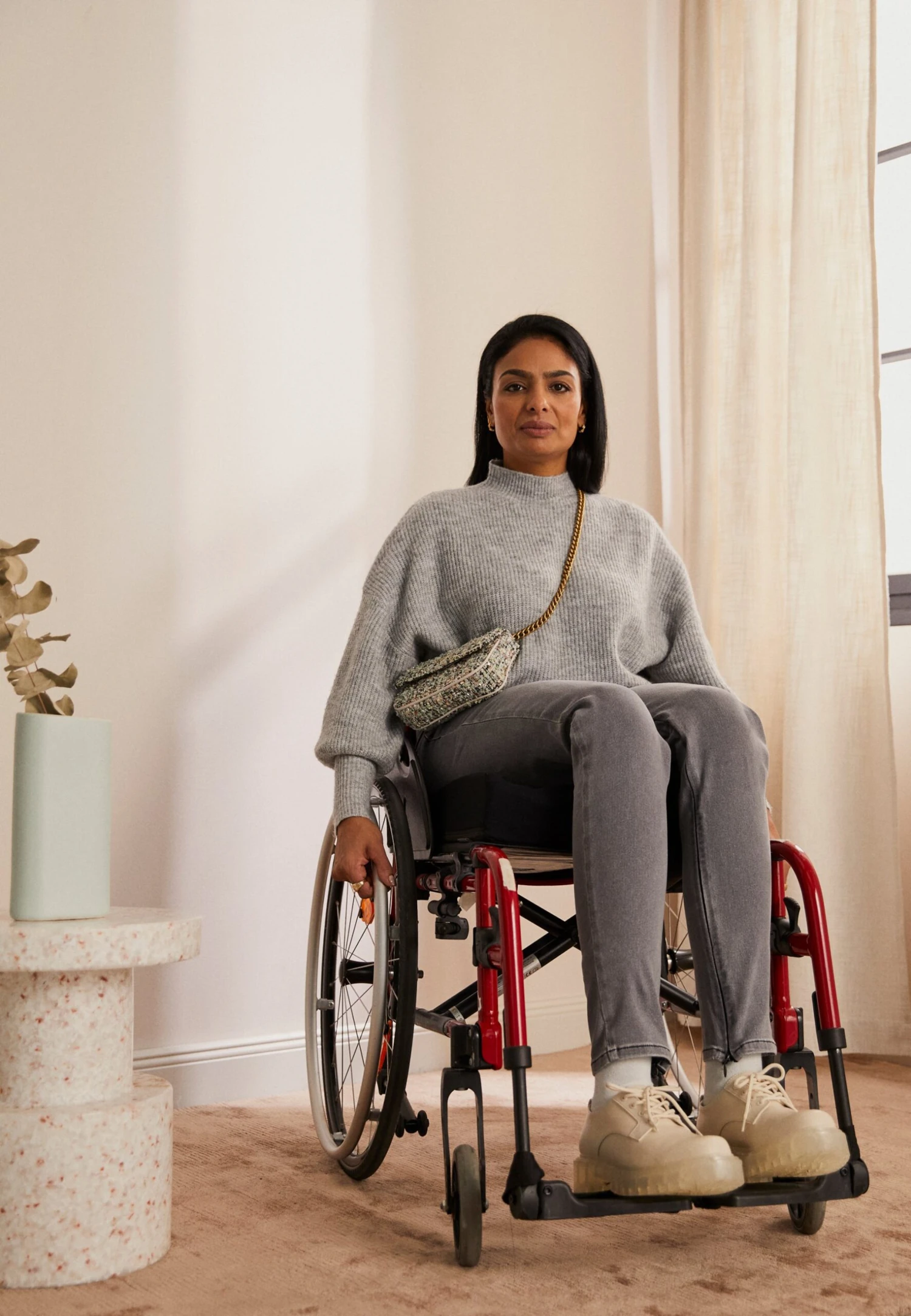 Even&Odd Jeans Skinny - Grey Denim 4 Even&Odd Jeans Skinny - Grey Denim – Image 2