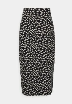 Midi Straight High Skirt - Jupe Crayon - Black/White 12 Midi Straight High Skirt - Jupe Crayon - Black/White -Even&Odd 363ee1e2002a4dabbfc9a76531e3609c