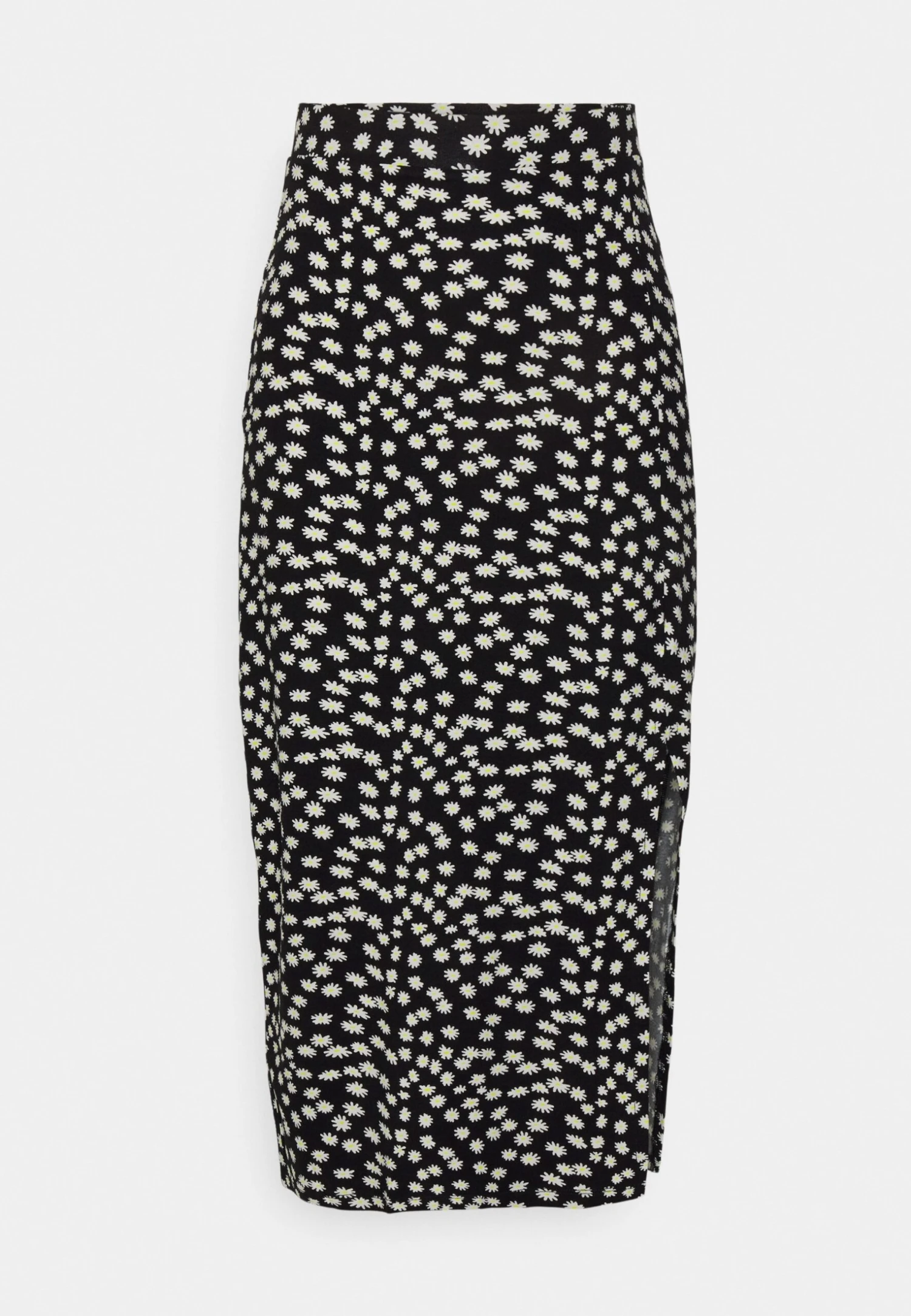 Midi Straight High Skirt - Jupe Crayon - Black/White 7 Midi Straight High Skirt - Jupe Crayon - Black/White – Image 5