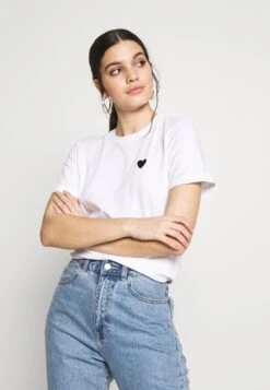 Even&Odd 2Pack - T-Shirt Basique - White/Black -Even&Odd 36e456081f7c4842a7461469375448bb