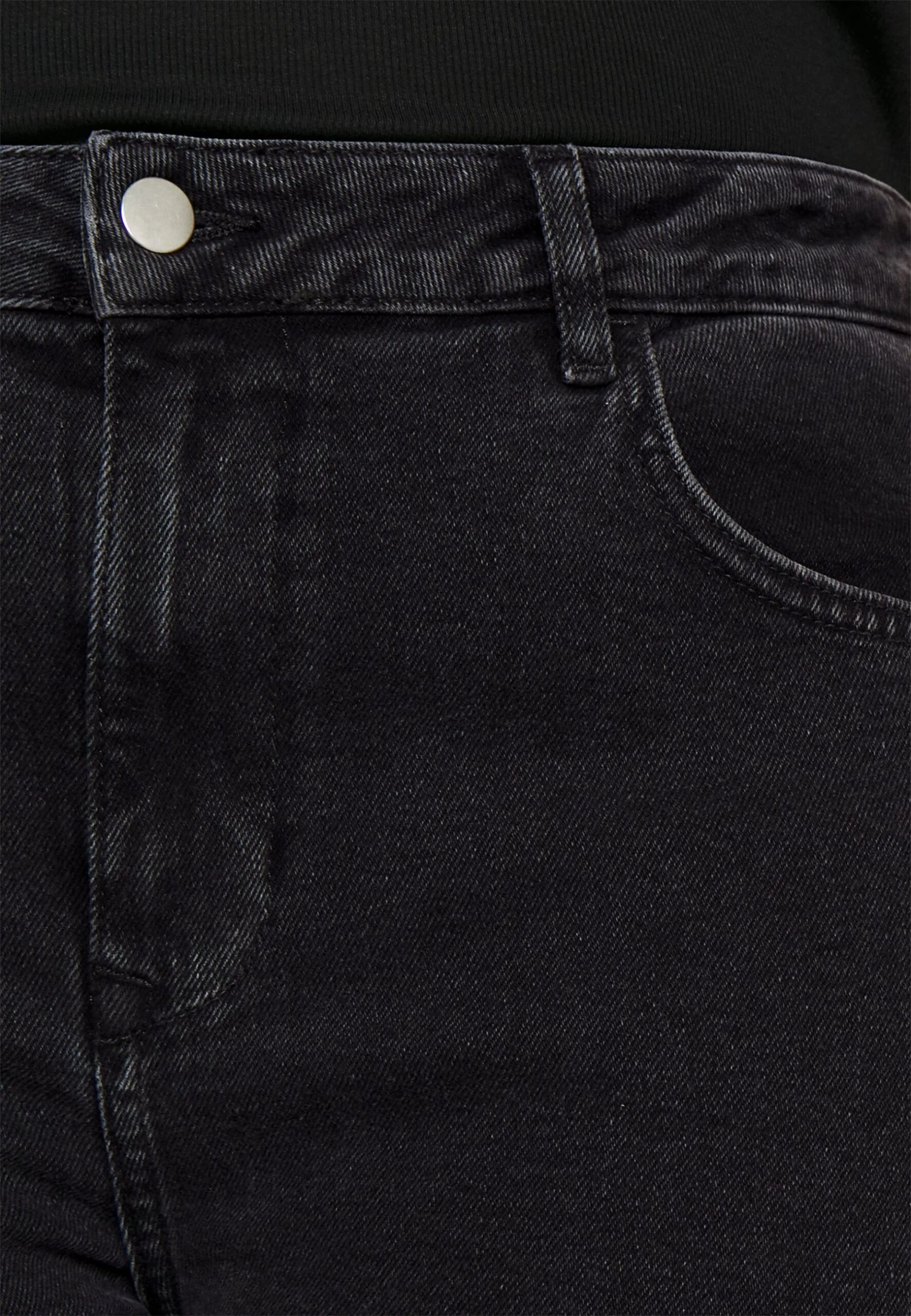 Young Washed Clean Kick Flare - Jean Bootcut - Black Denim 7 Young Washed Clean Kick Flare - Jean Bootcut - Black Denim â Image 5