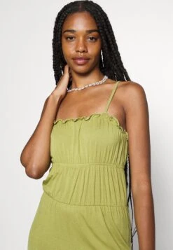 Even&Odd Maxi Dress Tiered Skirt - Robe Longue - Green -Even&Odd 3e63f6b1200847a4bccb65142e347137