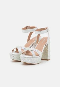 Even&Odd Sandales À Talons Hauts - Silver -Even&Odd 462774edaba84a78b005269465644ff0