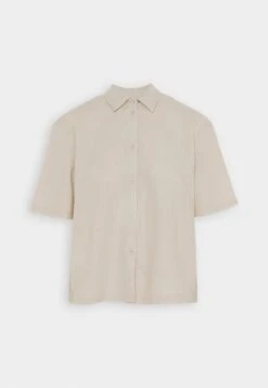 Even&Odd Linen-Mix Button Down Blouse - Chemisier - Beige 11 Even&Odd Linen-Mix Button Down Blouse - Chemisier - Beige -Even&Odd 486e50f0eac444eca20faeb432b2978e