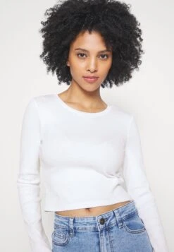 3 Pack - T-Shirt À Manches Longues - Black/White/Mottled Grey -Even&Odd 488b75babc9c4e139a756270a2f9e46d