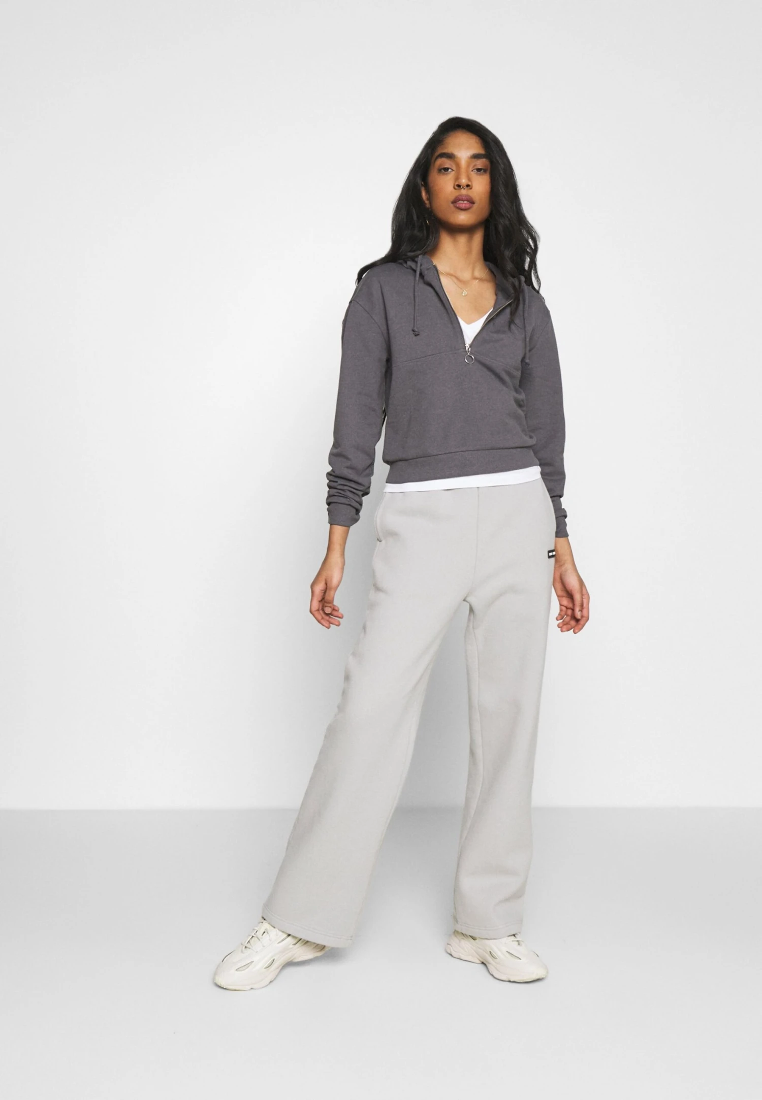 Even&Odd Sweat À Capuche - Mottled Grey 4 Even&Odd Sweat À Capuche - Mottled Grey – Image 2