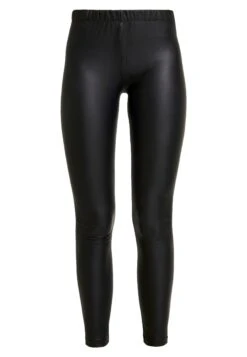 Even&Odd Wet Look Leggings - Legging - Black -Even&Odd 4b5d51985ac649869438a598588bbd2f