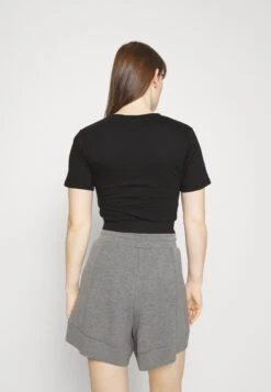 T-Shirt Basique - Black 9 T-Shirt Basique - Black -Even&Odd 52035717e8c444a9a7d38bc804e150ec