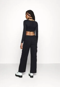 Even&Odd Pantalon Cargo - Black -Even&Odd 57f596066f9d44ed979b8dba462e5600