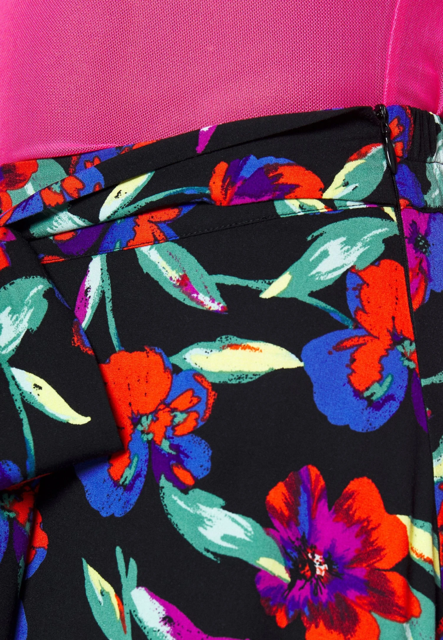 Even&Odd Midi Skirt With Shell Fabric - Jupe Trapèze - Multicoloured 9 Even&Odd Midi Skirt With Shell Fabric - Jupe Trapèze - Multicoloured – Image 7