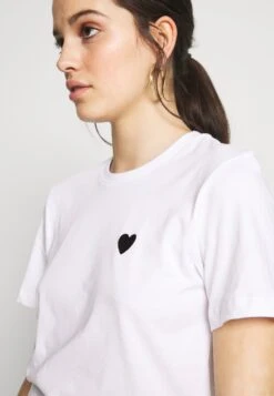 Even&Odd 2Pack - T-Shirt Basique - White/Black -Even&Odd 5cfafc317dcc44f7b8322a1923975917