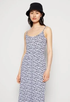 Even&Odd Robe Longue - Lilac/Black -Even&Odd 5fb1ce9ff33742a5b9fdfa08497e76fb