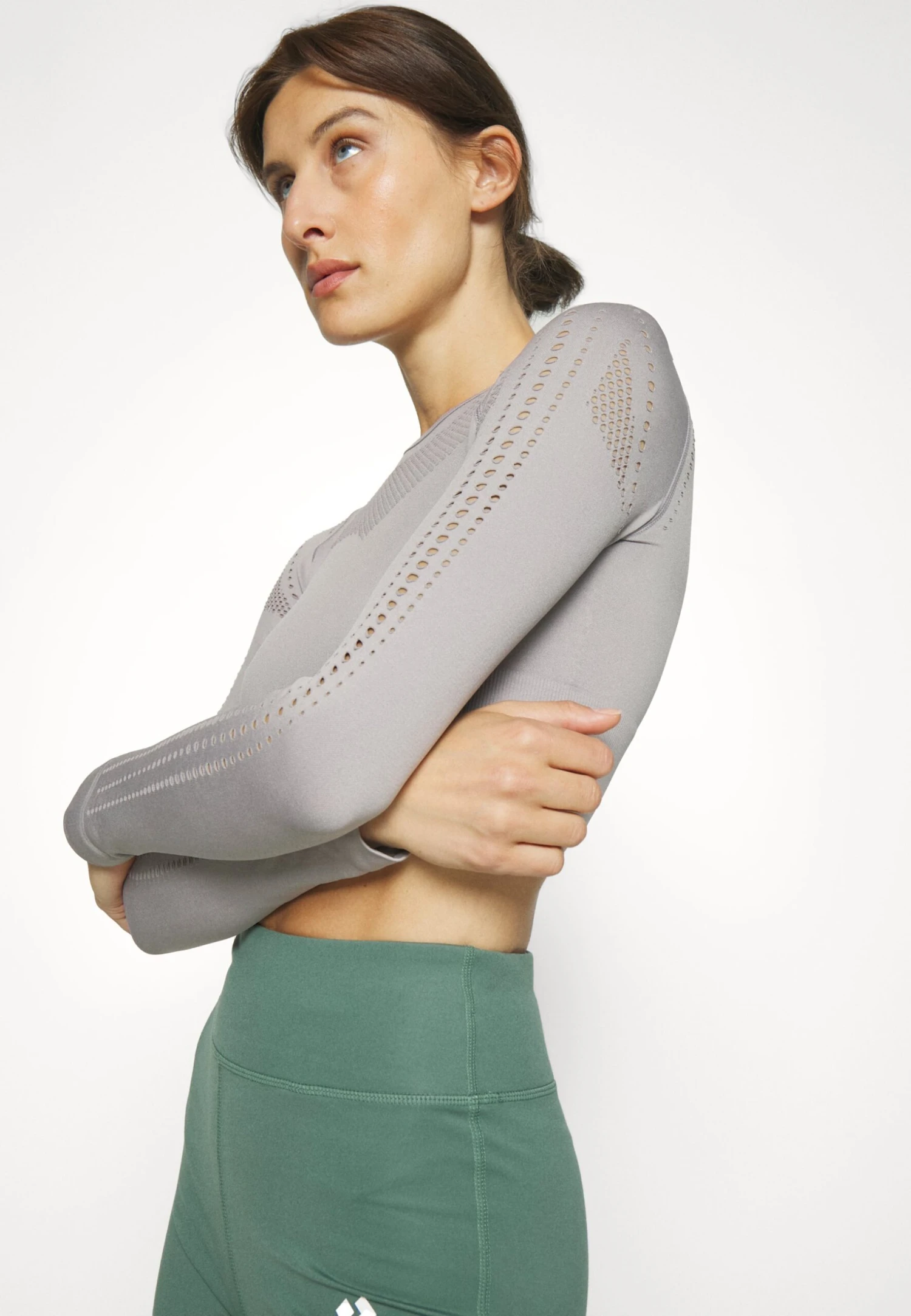 T-Shirt À Manches Longues - Grey 6 T-Shirt À Manches Longues - Grey – Image 4