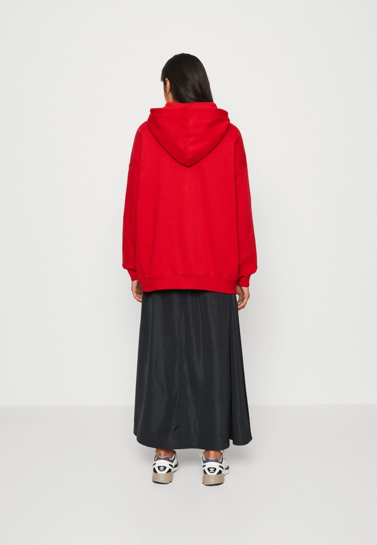 Even&Odd Sweat Zippé - Red 5 Even&Odd Sweat Zippé - Red – Image 3