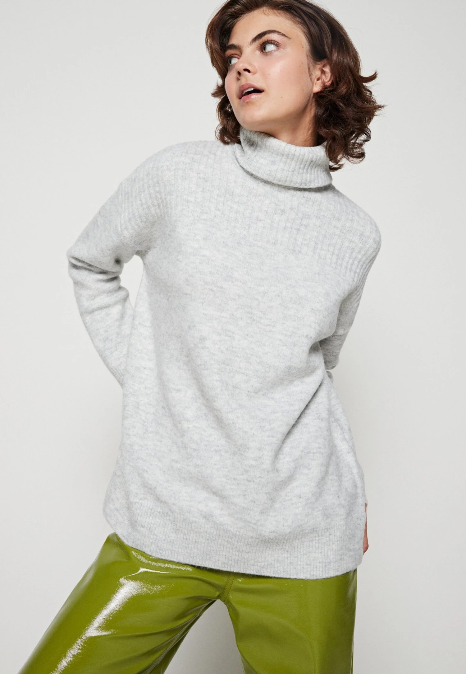 Even&Odd Pullover - Mottled Light Grey 6 Even&Odd Pullover - Mottled Light Grey â Image 4