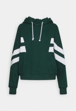 Even&Odd Sweatshirt - Evergreen/White