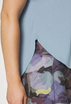 T-Shirt Basique - Blue-Grey -Even&Odd 66b0a5d48c8746d6926f4832fc8980fd