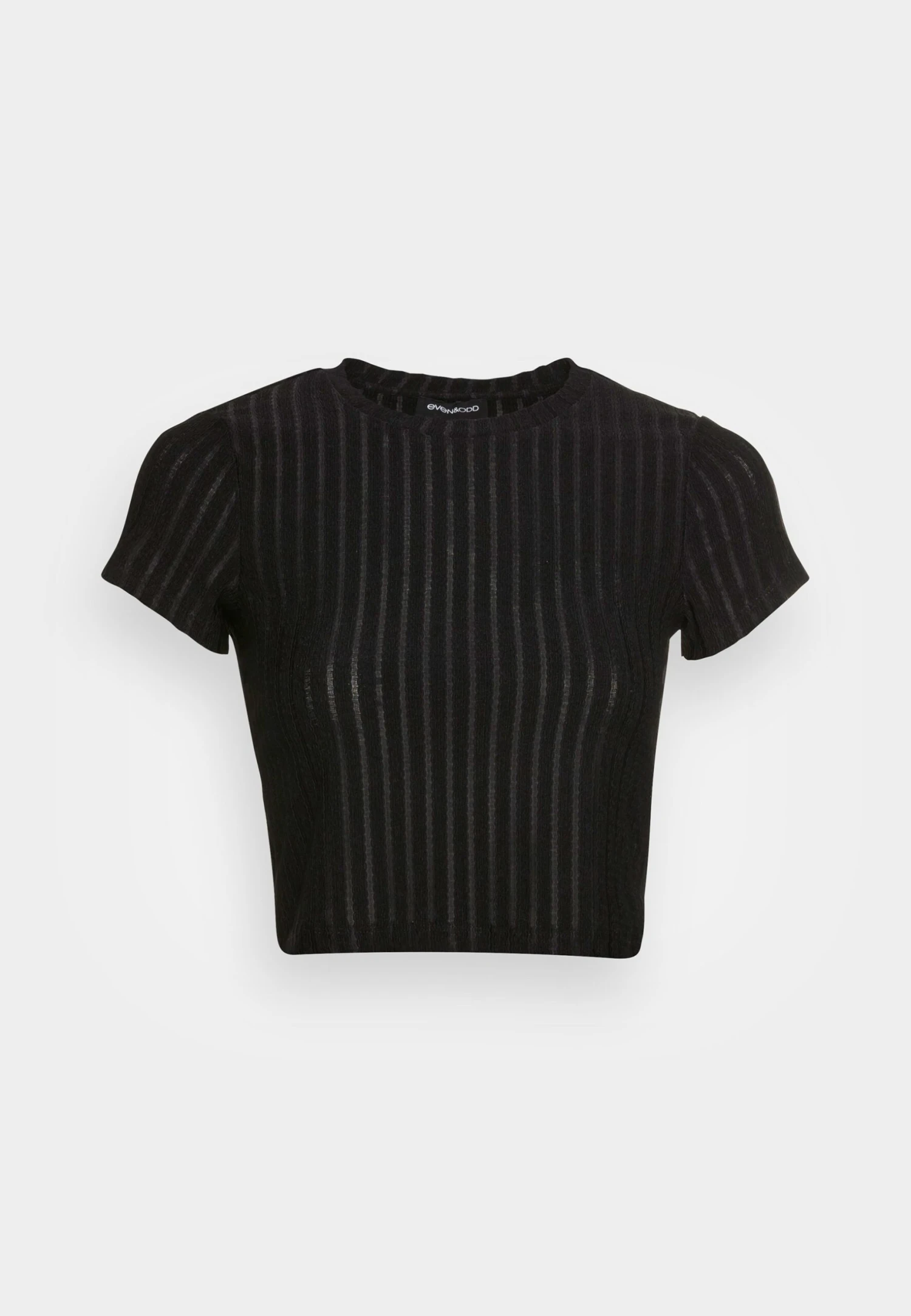 Even&Odd T-Shirt Basique - Black 6 Even&Odd T-Shirt Basique - Black – Image 4