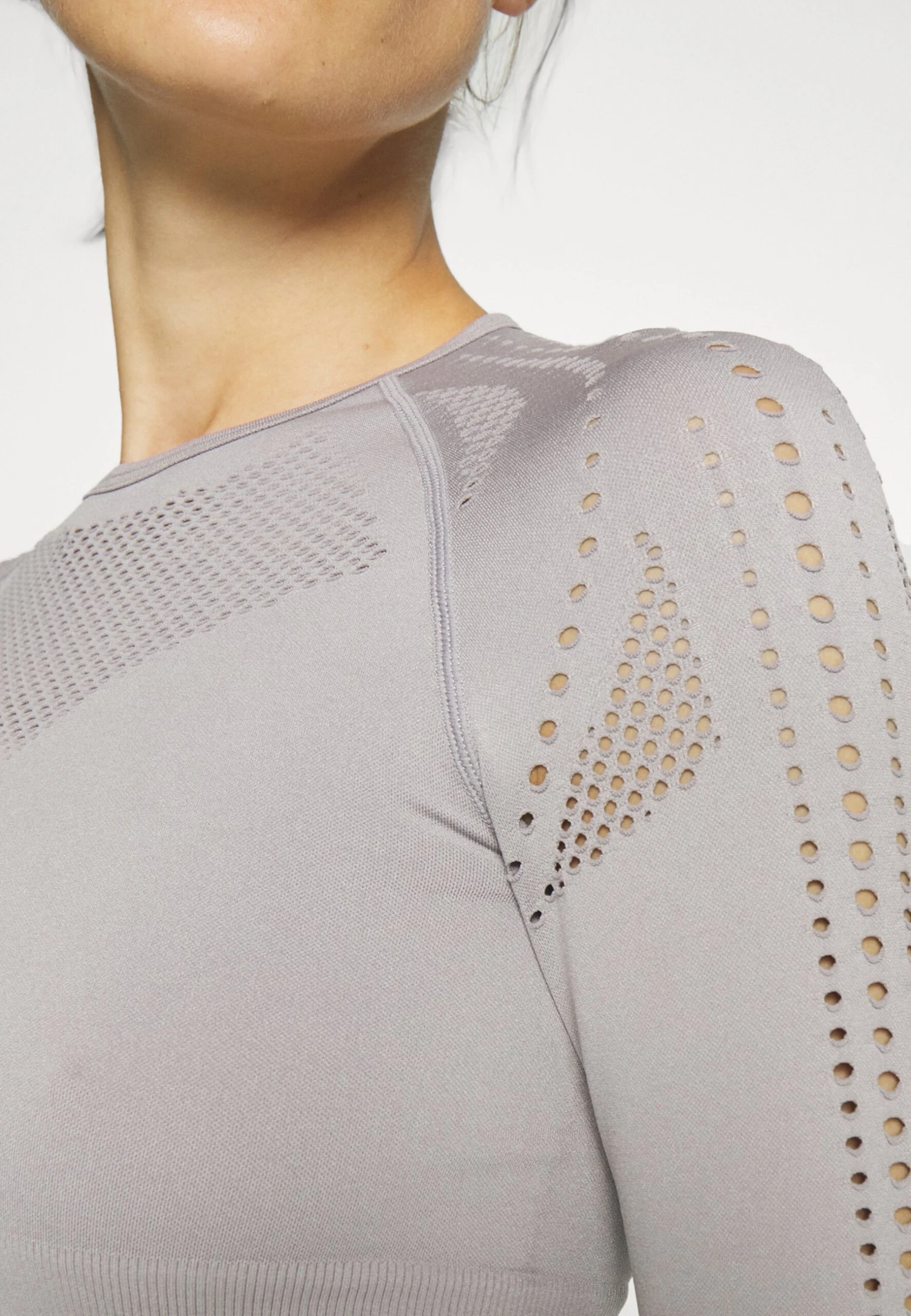 T-Shirt À Manches Longues - Grey 10 T-Shirt À Manches Longues - Grey – Image 8