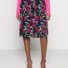 Even&Odd Midi Skirt With Shell Fabric - Jupe Trapèze - Multicoloured -Even&Odd 6de184edb2ed44f1bb120469e6c08125