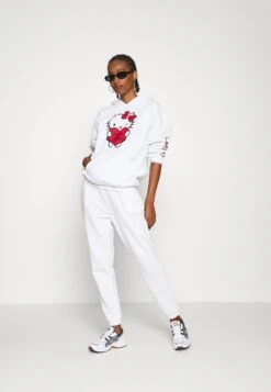 Even&Odd 2Er Pack - Loose Fit Joggers - Pantalon De SurvĂȘtement - Black/White