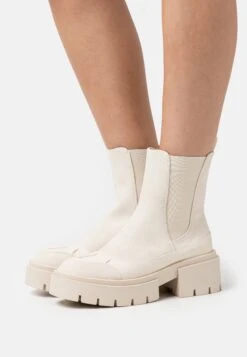 Even&Odd Winter Boot - Bottines À Plateau - Off-White