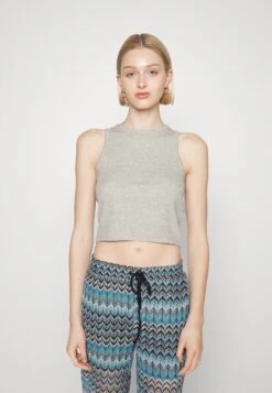 Even&Odd 2 Pack - Débardeur - White/Grey -Even&Odd 76535c345b994eeca335a9659531350e