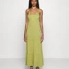 Even&Odd Maxi Dress Tiered Skirt - Robe Longue - Green