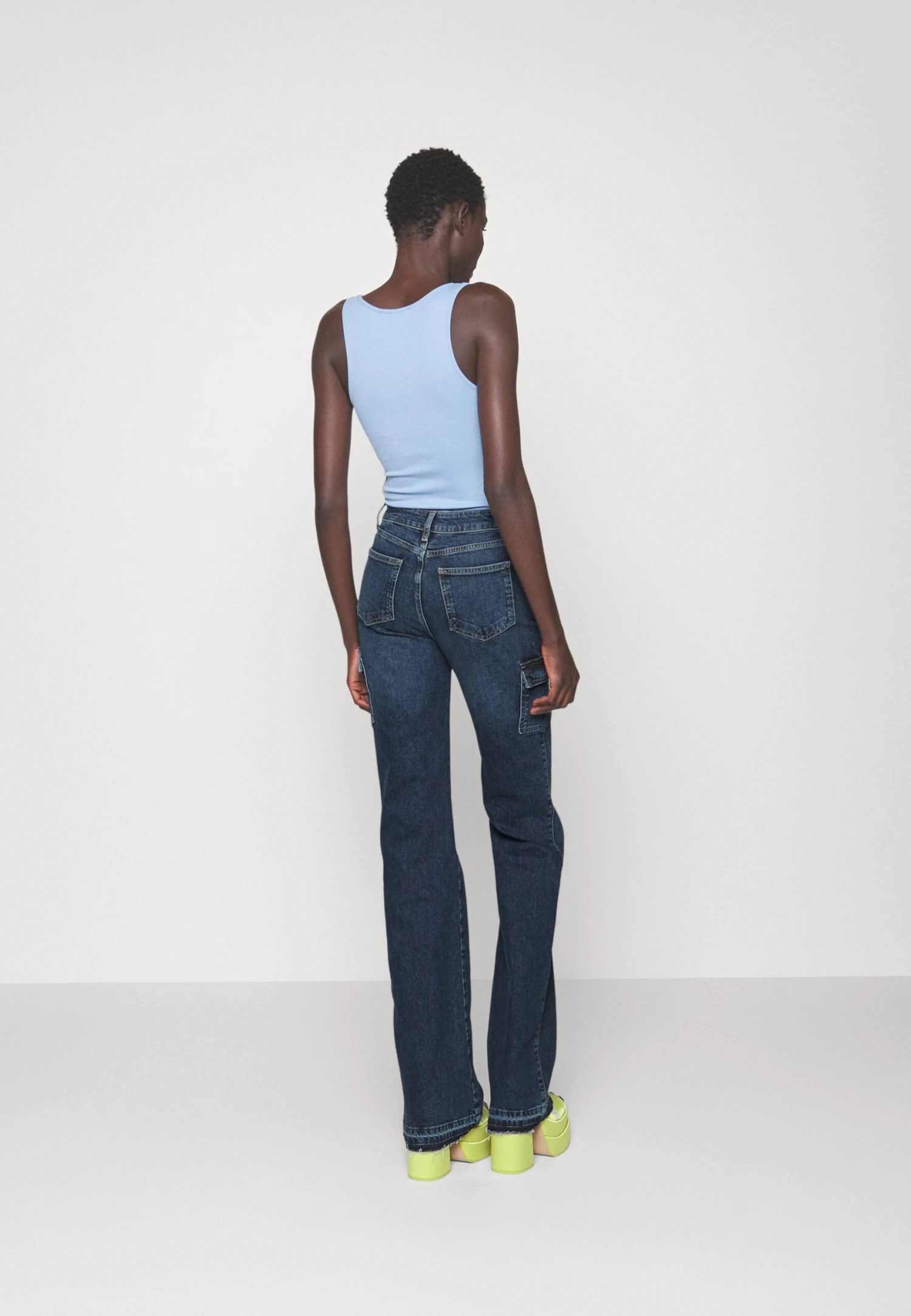 Jean Flare - Light Blue Denim 5 Jean Flare - Light Blue Denim – Image 3