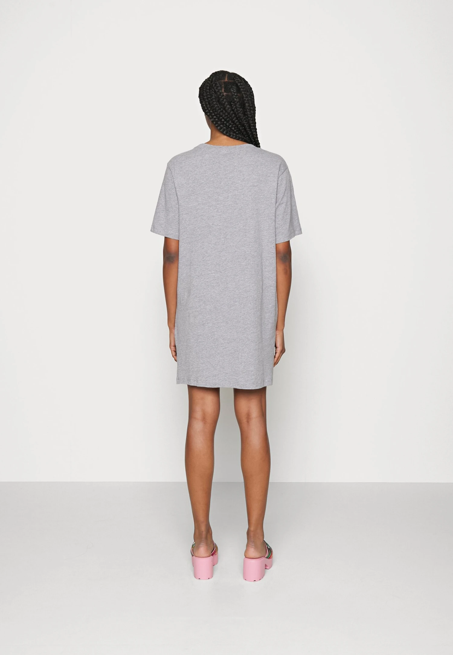 Even&Odd Robe En Jersey - Grey 5 Even&Odd Robe En Jersey - Grey – Image 3