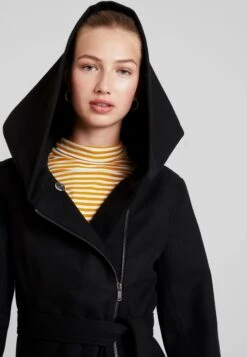 Even&Odd Manteau Court - Black -Even&Odd 8d36bd0350724564ba1f515620849e7e