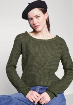 Pullover - Dark Green 11 Pullover - Dark Green -Even&Odd 8f382fad00ba43899f7bda483d11691f