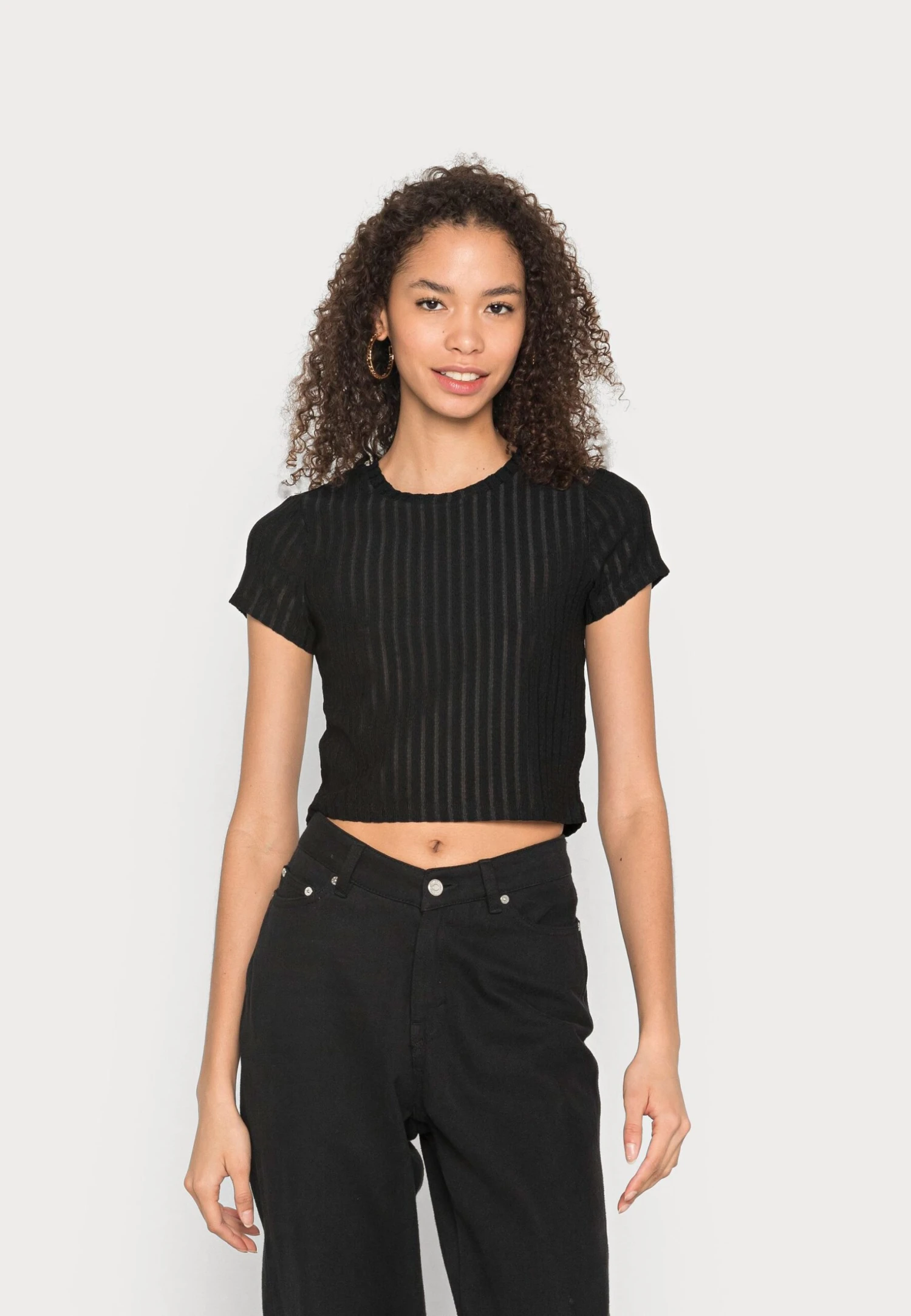 Even&Odd T-Shirt Basique - Black 3 Even&Odd T-Shirt Basique - Black