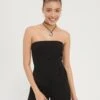 Even&Odd Bandeau Wide Leg Jumpsuit - Combinaison - Black 1 Even&Odd Bandeau Wide Leg Jumpsuit - Combinaison - Black -Even&Odd 913d547c7ef5464f8bb0238a00cf86c2