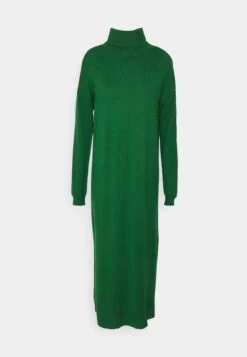 Even&Odd Rollkragen Basic Maxi Strickkleid - Robe Longue - Green -Even&Odd 93b6a7833c5540d49712be603e2fe18b